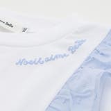 【お揃い】ドットドビーｘストレッチフライス肩フリルドッキングワンピース(80~1… | Noeil aime BeBe | 詳細画像13 