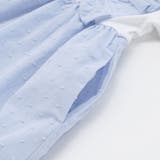 【お揃い】ドットドビーｘストレッチフライス肩フリルドッキングワンピース(80~1… | Noeil aime BeBe | 詳細画像15 