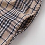 【お揃い】チェック柄ボーダー柄フリル付きワンピース(80~130cm) | Noeil aime BeBe | 詳細画像16