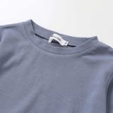 【お揃い】花柄付け襟＋花柄切り替えスムース長袖ワンピース(80~130cm) | Noeil aime BeBe | 詳細画像13 