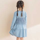 ラメチュールキャミx天竺ワンピースセット(80~130cm) | Noeil aime BeBe | 詳細画像4