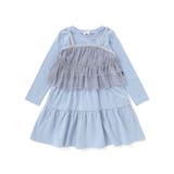 ラメチュールキャミx天竺ワンピースセット(80~130cm) | Noeil aime BeBe | 詳細画像8