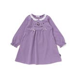 レースフリル襟インレイワンピース(80~130cm) | Noeil aime BeBe | 詳細画像5