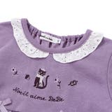 レースフリル襟インレイワンピース(80~130cm) | Noeil aime BeBe | 詳細画像7