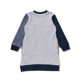 飛び裏毛xケーブルJQニットブロック切り替えワンピース | Noeil aime BeBe | 詳細画像12