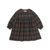 【お揃い】チェック柄セーラー襟ワンピース(80~130cm) | Noeil aime BeBe | 詳細画像15 