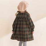 【お揃い】チェック柄セーラー襟ワンピース(80~130cm) | Noeil aime BeBe | 詳細画像5 