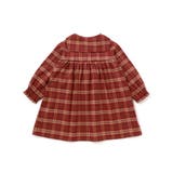 【お揃い】チェック柄セーラー襟ワンピース(80~130cm) | Noeil aime BeBe | 詳細画像8 