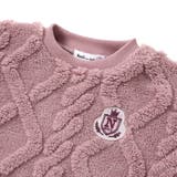 【お揃い】ケーブルボアxタータンチェックワンピース(80~130cm) | Noeil aime BeBe | 詳細画像11