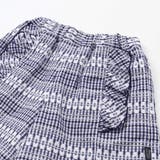 【お揃い】ギンガムチェック付け襟Tシャツ+パンツセット(80~130cm) | Noeil aime BeBe | 詳細画像16 