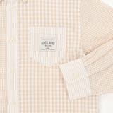 ギンガムチェックシャツ+Tシャツセット(80~130cm) | Noeil aime BeBe | 詳細画像19