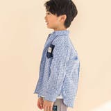 ギンガムチェックシャツ+Tシャツセット(80~130cm) | Noeil aime BeBe | 詳細画像3