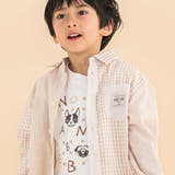 ギンガムチェックシャツ+Tシャツセット(80~130cm) | Noeil aime BeBe | 詳細画像7