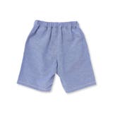 【お揃い】リップストップ ダンガリー半袖シャツ+パンツセットアップ(90~130… | Noeil aime BeBe | 詳細画像13 