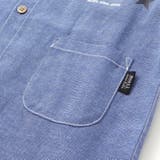 【お揃い】リップストップ ダンガリー半袖シャツ+パンツセットアップ(90~130… | Noeil aime BeBe | 詳細画像17 