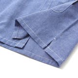 【お揃い】リップストップ ダンガリー半袖シャツ+パンツセットアップ(90~130… | Noeil aime BeBe | 詳細画像18 