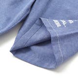 【お揃い】リップストップ ダンガリー半袖シャツ+パンツセットアップ(90~130… | Noeil aime BeBe | 詳細画像21 