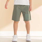 【お揃い】リップストップ ダンガリー半袖シャツ+パンツセットアップ(90~130… | Noeil aime BeBe | 詳細画像6 