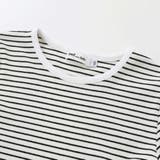 ツイル肩フリルジャンパースカート+ボーダー長袖Tシャツセット | Noeil aime BeBe | 詳細画像11