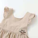 ツイル肩フリルジャンパースカート+ボーダー長袖Tシャツセット | Noeil aime BeBe | 詳細画像15