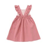 ツイル肩フリルジャンパースカート+ボーダー長袖Tシャツセット | Noeil aime BeBe | 詳細画像21