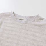 車プリント天竺半袖Tシャツ＋ボーダー柄長袖Tシャツセット(80~130cm) | Noeil aime BeBe | 詳細画像19 