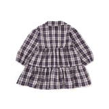 タータンチェックワンピース+ケーブルジャガードベストセット | Noeil aime BeBe | 詳細画像10