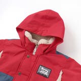 タフタｘボア異素材配色マウンテンパーカー(90~130cm) | Noeil aime BeBe | 詳細画像11 