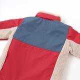 タフタｘボア異素材配色マウンテンパーカー(90~130cm) | Noeil aime BeBe | 詳細画像15 