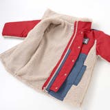 タフタｘボア異素材配色マウンテンパーカー(90~130cm) | Noeil aime BeBe | 詳細画像18 