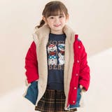 タフタｘボア異素材配色マウンテンパーカー(90~130cm) | Noeil aime BeBe | 詳細画像5 