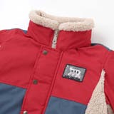 タフタｘボア異素材配色マウンテンパーカー(90~130cm) | Noeil aime BeBe | 詳細画像9 