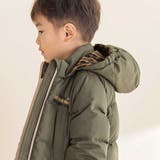 取り外せるフード付きタフタダウンジャケット(90~130cm) | Noeil aime BeBe | 詳細画像3