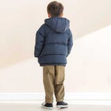 取り外せるフード付きタフタダウンジャケット(90~130cm) | Noeil aime BeBe | 詳細画像6