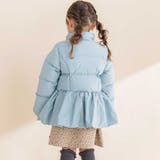 ペプラム付きタフタダウンコート(90~130cm) | Noeil aime BeBe | 詳細画像6 