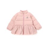 ペプラム付きタフタダウンコート(90~130cm) | Noeil aime BeBe | 詳細画像9 