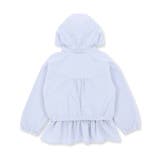 リップルストライプペプラム/フード取り外しジャケット(90~130cm) | Noeil aime BeBe | 詳細画像12 