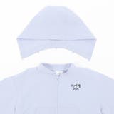 リップルストライプペプラム/フード取り外しジャケット(90~130cm) | Noeil aime BeBe | 詳細画像13 