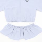 リップルストライプペプラム/フード取り外しジャケット(90~130cm) | Noeil aime BeBe | 詳細画像16 