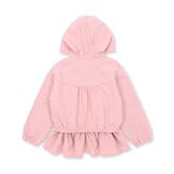 リップルストライプペプラム/フード取り外しジャケット(90~130cm) | Noeil aime BeBe | 詳細画像19 