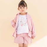 リップルストライプペプラム/フード取り外しジャケット(90~130cm) | Noeil aime BeBe | 詳細画像7 