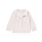 パール風プリントリボン付きインレイトレーナー(80~130cm) | Noeil aime BeBe | 詳細画像7 