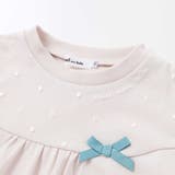 パール風プリントリボン付きインレイトレーナー(80~130cm) | Noeil aime BeBe | 詳細画像9 