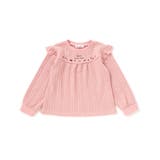 【お揃い】ケーブルJQ袖フリル付きトレーナー(80~130cm) | Noeil aime BeBe | 詳細画像9