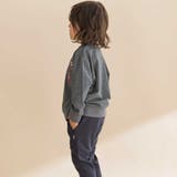 インレイワッペン付きトレーナー(80~130cm) | Noeil aime BeBe | 詳細画像4 