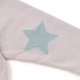 星エルボーパッチ付きロゴ入りインレイトレーナー(80~130cm) | Noeil aime BeBe | 詳細画像13 