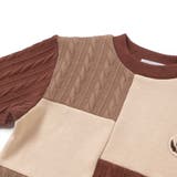 飛び裏毛xケーブルJQニットブロック切り替えトレーナー | Noeil aime BeBe | 詳細画像11