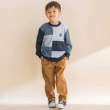 飛び裏毛xケーブルJQニットブロック切り替えトレーナー | Noeil aime BeBe | 詳細画像4