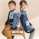 飛び裏毛xケーブルJQニットブロック切り替えトレーナー | Noeil aime BeBe | 詳細画像6