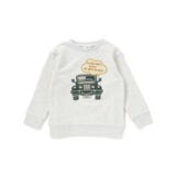 TC裏毛車パッチ刺しゅうトレーナー(80~130cm) | Noeil aime BeBe | 詳細画像14 